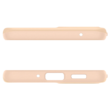 Чехол для Samsung Galaxy A33 5G пластиковый тонкий Spigen Thin Fit персиковый