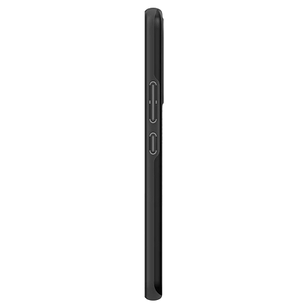 Чехол для Samsung Galaxy A53 пластиковый тонкий Spigen Thin Fit черный