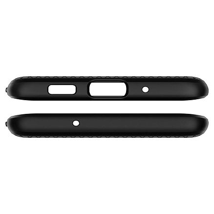 Чехол для Samsung Galaxy S20+ гелевый Spigen SGP Liquid Air матовый черный