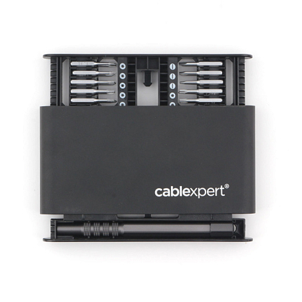 Отвертка Cablexpert TK-SD-09R с набором бит (20 предметов)