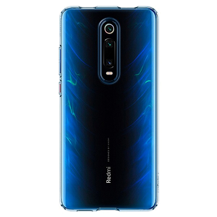 Чехол для Xiaomi Mi 9T, Mi 9T Pro, Redmi K20, Redmi K20 Pro гелевый ультратонкий Spigen SGP Liquid Crystal прозрачный