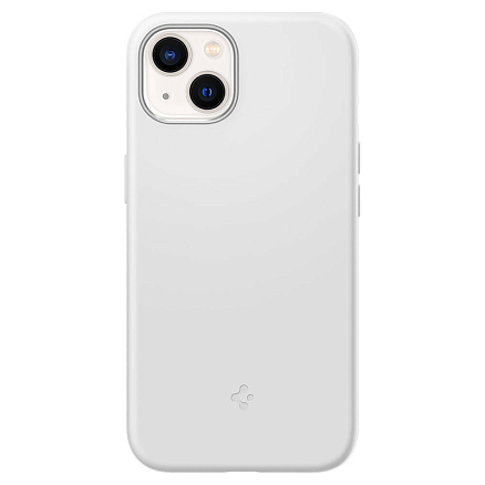 Чехол для iPhone 13 mini силиконовый Spigen Silicone Fit белый