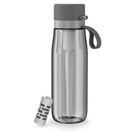 Бутылка для воды спортивная с фильтром Philips GoZero Everyday AWP2731 660 мл серая