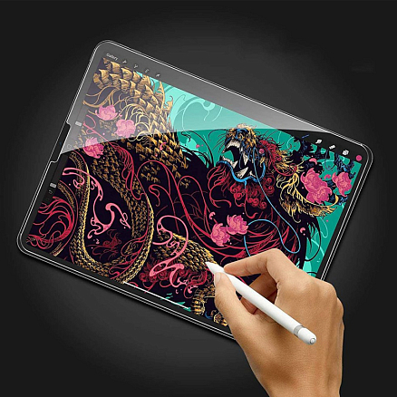 Защитное стекло для iPad Air 2020, 2022 на весь экран Hofi Glass Pro+ черное