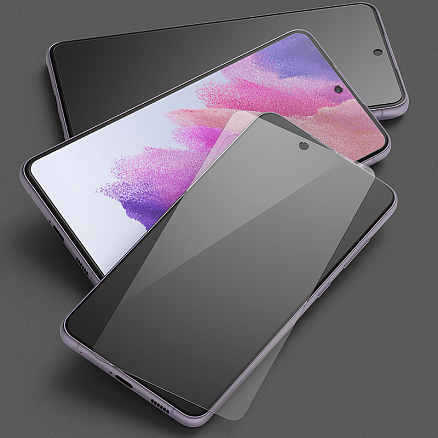 Защитное стекло для Samsung Galaxy S21 FE на экран противоударное Ringke ID прозрачное 2 шт.