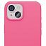 Чехол для iPhone 15 силиконовый VLP Aster MagSafe неоново-розовый