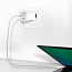 Зарядное устройство сетевое с двумя Type-C входами 3А 65W Baseus GaN2 Lite (быстрая зарядка QC, PD) белое