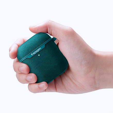 Чехол для наушников AirPods, AirPods 2 для полной защиты Spigen SGP Urban Fit темно-бирюзовый
