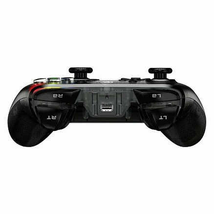 Джойстик (геймпад) беспроводной для телефона, Nintendo Switch и ПК GameSir T4 Pro RGB с держателем для телефона черный