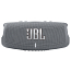 Портативная колонка JBL Charge 5 с защитой от воды и аккумулятором для телефона на 7500мАч серая