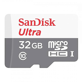 Карта памяти SanDisk Ultra MicroSDHC 32GB Class 10 48 Мб/с UHS-I