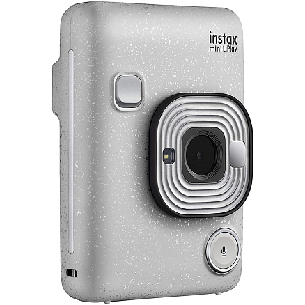 Фотоаппарат мгновенной печати Fujifilm Instax Mini LiPlay белый мрамор