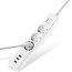 Сетевой фильтр на 3 розетки 3 USB 3.1A длина 1,4 м Xiaomi Mi Smart Power Strip белый