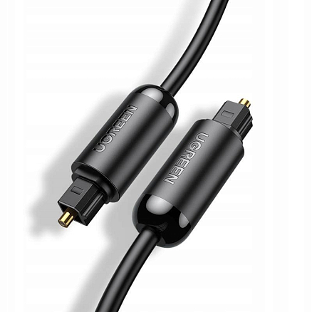 Кабель оптический Toslink - Toslink длина 1 м Ugreen AV122 черный