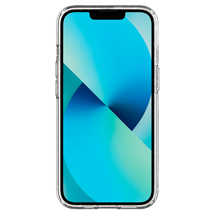 Чехол для iPhone 13 гелевый с блестками Spigen SGP Liquid Crystal Glitter прозрачный
