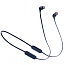 Наушники беспроводные Bluetooth JBL Tune 125BT вакуумные с микрофоном и пультом синие
