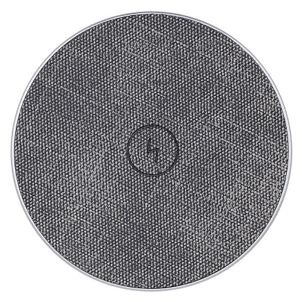 Беспроводная зарядка для телефона 15W TFN OneWave (быстрая зарядка) серое