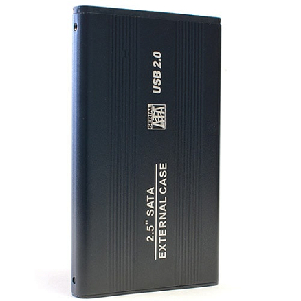 Корпус для жесткого диска HDD 2,5 дюйма SATA NOVA-01-20 USB 2.0 черный