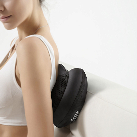 Массажная подушка (массажер) универсальная Шиацу с подогревом Naipo MGP-129G