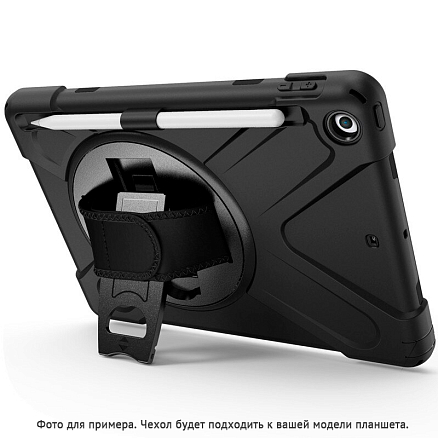 Чехол для Samsung Galaxy Tab A 10.1 (2019) T515, T510 гибридный Nova Hybrid черный