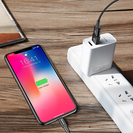 Переходник Type-C - USB (папа - мама) хост OTG Baseus Exquisite черный