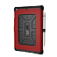 Чехол для iPad 2018, 2017, iPad Air гибридный для экстремальной защиты - книжка Urban Armor Gear UAG Metropolis красно-черный