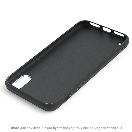 Чехол для iPhone X, XS гибридный Beeyo Glass черный
