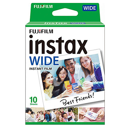 Картридж с фотопленкой для Fujifilm Instax Wide на 10 снимков
