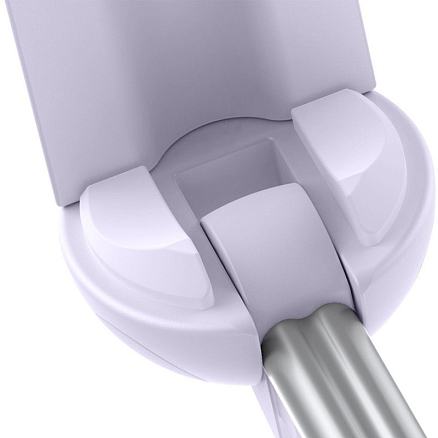 Монопод (палка для селфи) Bluetooth с кнопкой Baseus Ultra Mini лиловый