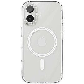 Чехол для iPhone 17 силиконовый VLP Puro MagSafe прозрачный