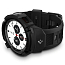 Чехол с ремешком для Samsung Galaxy Watch 4 Classic 42 мм гелевый Spigen Rugged Armor Pro черный
