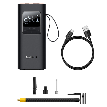 Компрессор автомобильный Baseus Super Mini Pro C11159300111-00 черный