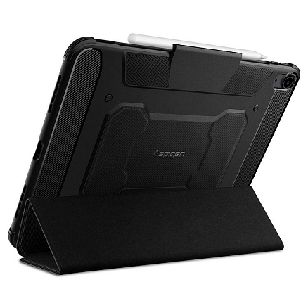 Чехол для iPad Air 2020, 2022 гелевый Spigen Rugged Armor Pro черный