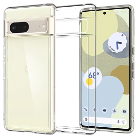 Чехол для Google Pixel 7 гибридный Spigen Ultra Hybrid прозрачный