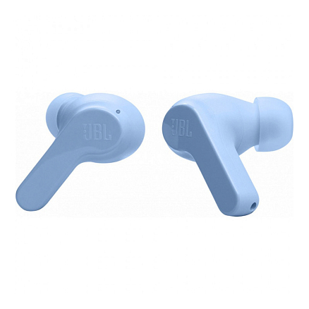 Наушники TWS беспроводные JBL Wave Beam вакуумные с микрофоном голубые