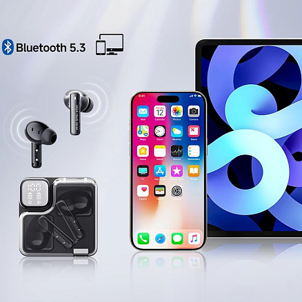 Наушники QCY MeloBuds Neo (черный)