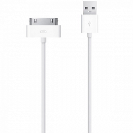 Кабель USB - Apple 30-pin (широкий) 1 м без коробки
