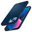Чехол для iPhone 13 mini пластиковый тонкий Spigen Thin Fit синий