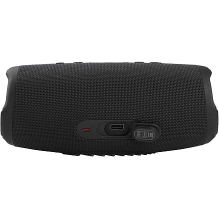 Портативная колонка JBL Charge 5 с защитой от воды и аккумулятором для телефона на 7500мАч черная