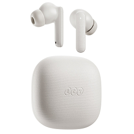 Наушники TWS беспроводные QCY Buds QT43 вакуумные белые