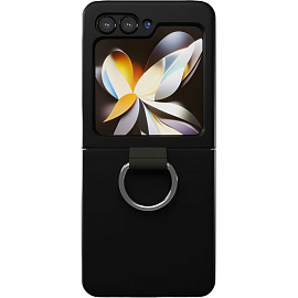 Чехол для Samsung Galaxy Z Flip 5 гибридный VLP Flex черный