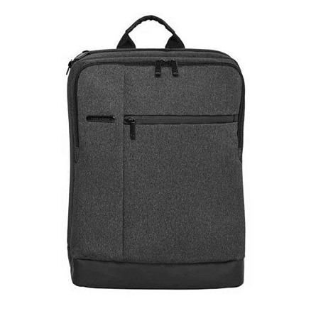 Рюкзак Xiaomi Classic Business оригинальный с отделением для ноутбука до 15,6 дюйма темно-серый