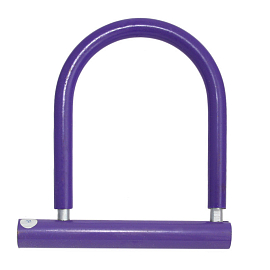 Замок для велосипеда U-образный Bike Lock 03 фиолетовый