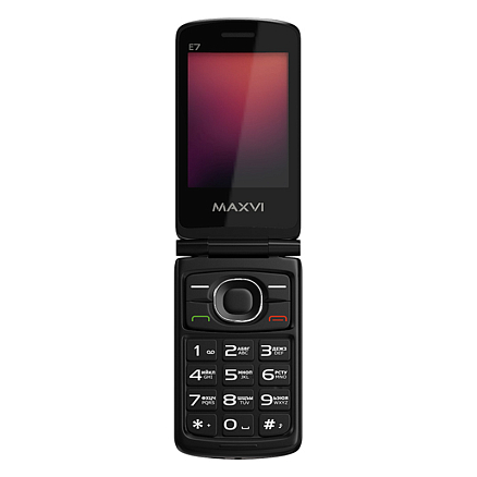 Мобильный телефон Maxvi E7 красный