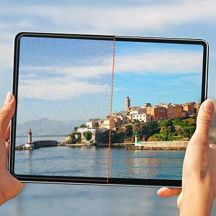 Защитное стекло для iPad Air 2020, 2022, Pro 11 2020-2022 на экран противоударное Spigen Glas.TR Slim прозрачное