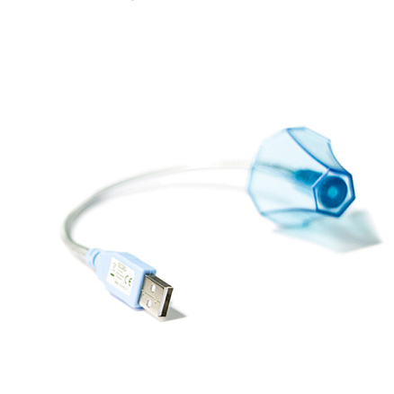 USB светильник на гибкой ножке Compu Parts Лампа голубой