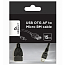 Переходник MicroUSB - USB хост OTG длина 15 см Cablexpert A-OTG-AFBM-03 черный