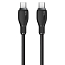 Кабель Baseus Pudding Series Fast Charging Cable 100W USB Type-C - USB Type-C (1.2 м, черный)