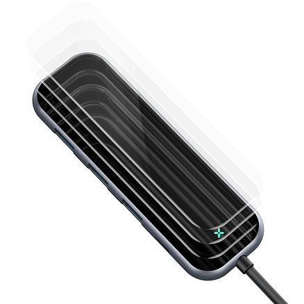 Хаб (разветвитель) Type-C - 3 х USB 3.0, HDMI 4K, Type-C PD Baseus Multi-functional серый