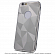 Чехол для iPhone XR гелевый GreenGo Geometric Shine серебристый